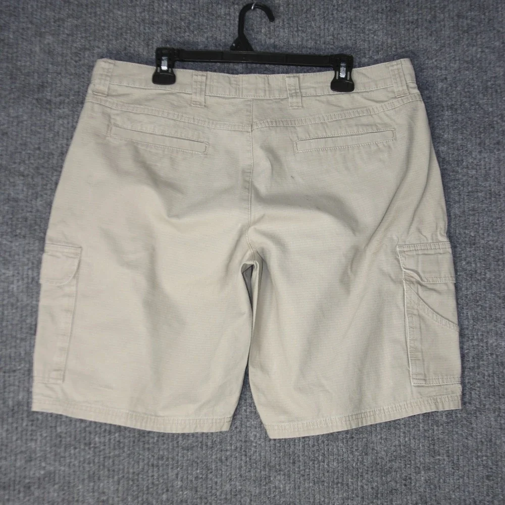 Red Head Cargo Shorts Mens‎ 38 Tan Khaki Ripstop Cotton Outdoor Gorpcore Utility